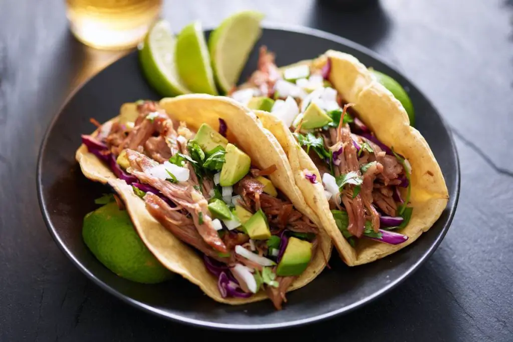 mexican carnita tacos