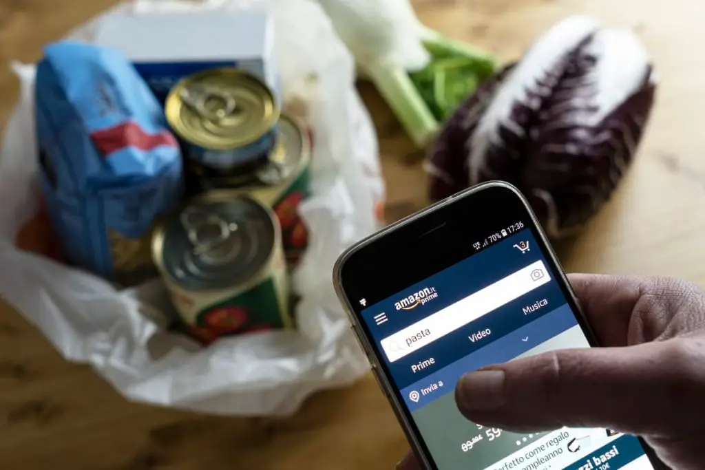 online shopping of groceries and food products