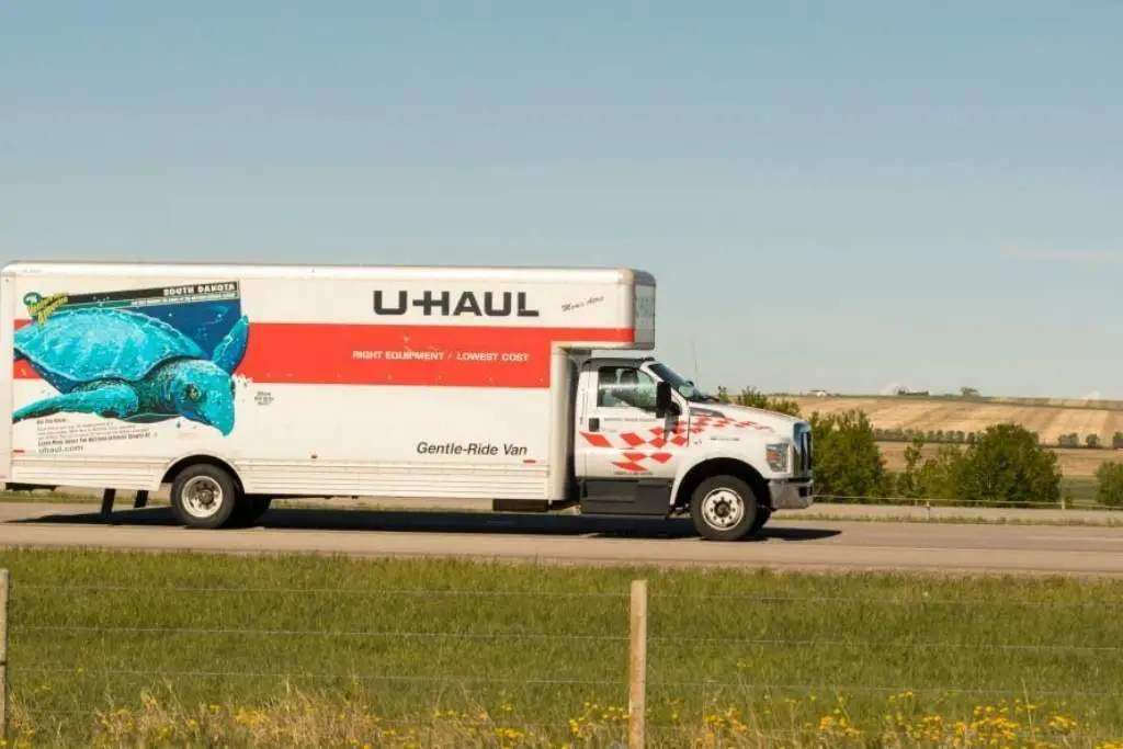U-Haul truck