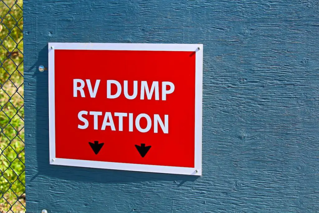 RV dump station
