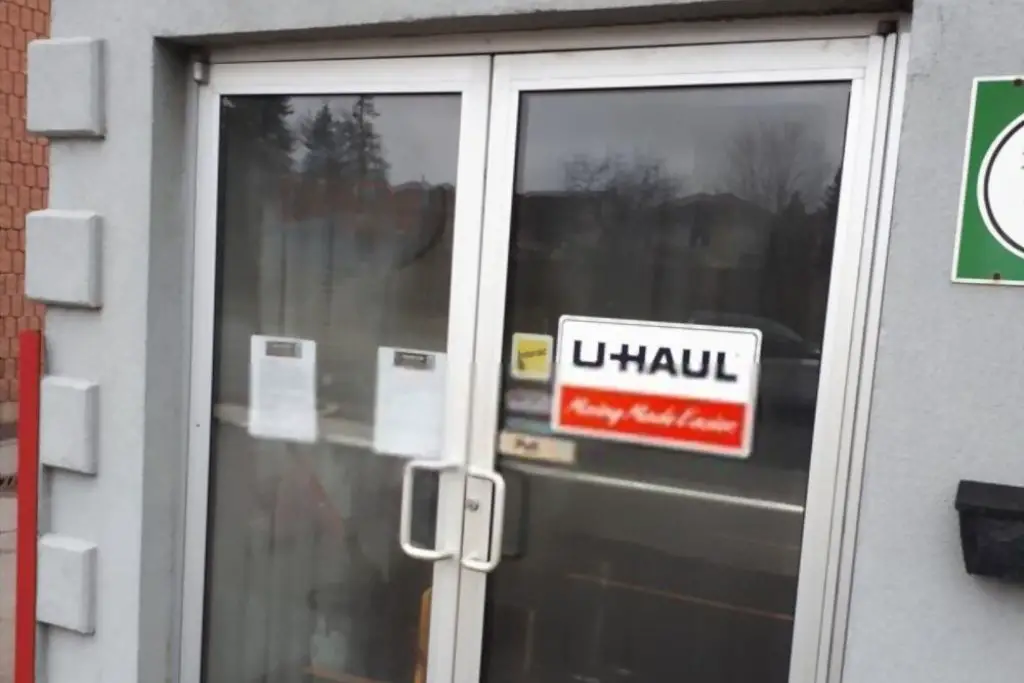 UHaul moving office