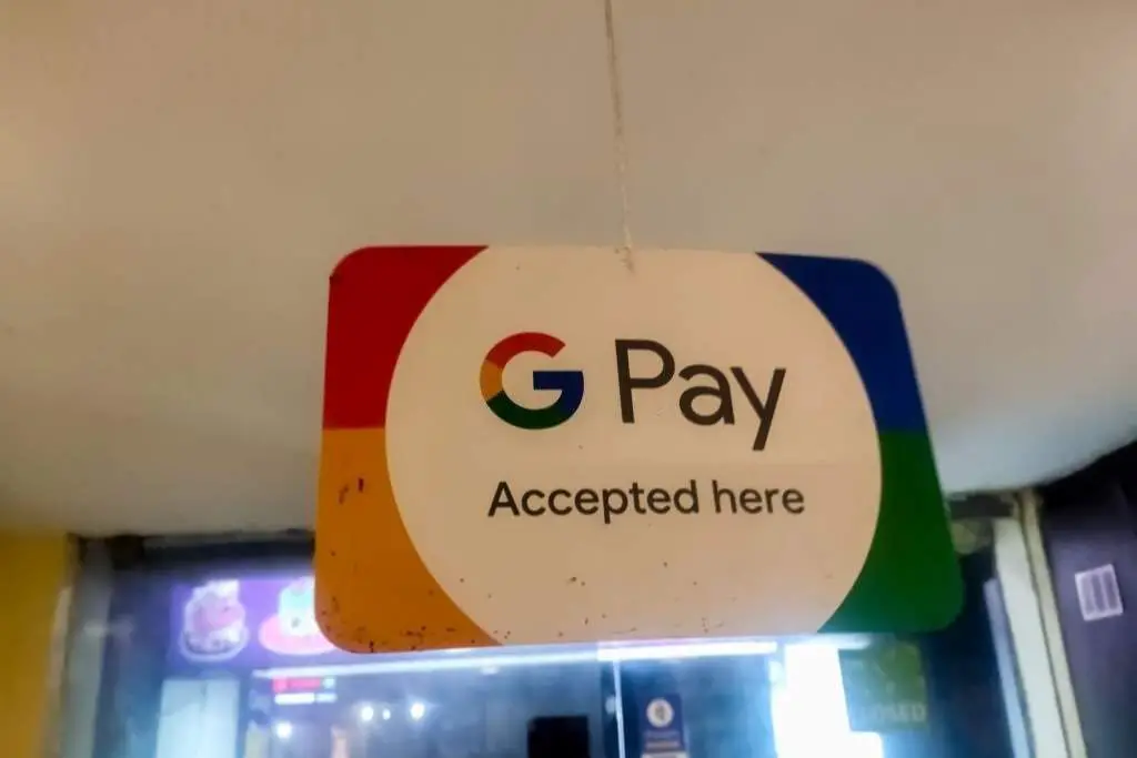 Sign of Google Pay